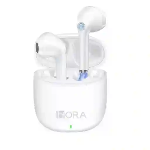 Audífonos 1 Hora Aut201 Color Blanco Auriculares Y Manos Libres