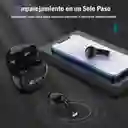 Audífonos In-ear Bluetooth Auriculares Tipo Airpods 1hora Negro Aut119