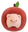 Peluche Cerdito En Manzana Rosada