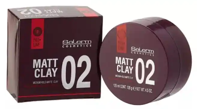 Salerm Cera Matt Clay 02 Para Cabello