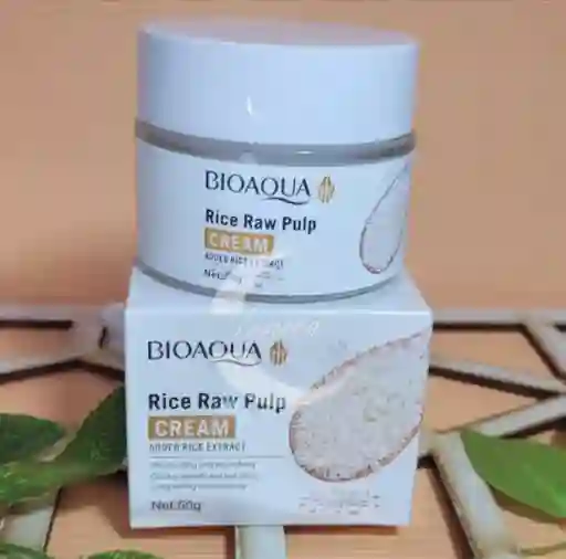 Crema Facial De Arroz Bioaqua - G Tipo De Piel Todo Tipo De Piel