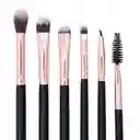 Kit Brocha Trendy Ojos X 6 Generica Bt015