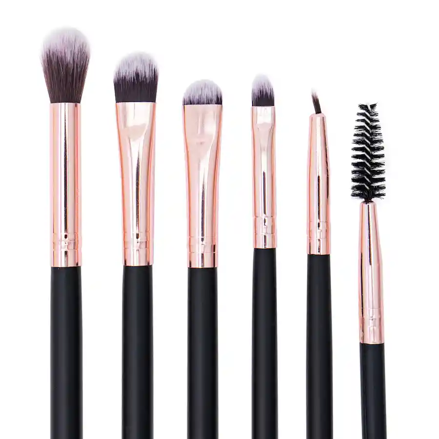 Kit Brocha Trendy Ojos X 6 Generica Bt015