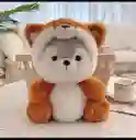 Peluche Lobo Con Pijama De Zorro