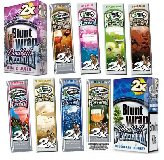Blunt Wrap Double Platinum X2