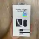 Cargador Samsung 25w Pd Adapter Usb-c To Usb-c Cable (3a)