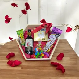 Detalle Ancheta Sorpresa Para Brindar Y Degustar