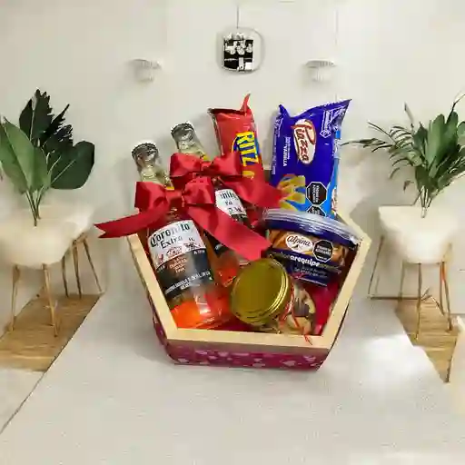 Detalle Ancheta Sabor Relax: Caja De Regalo Premium