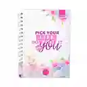 Cuaderno Grande 7 Materias Femenino Cuadriculado