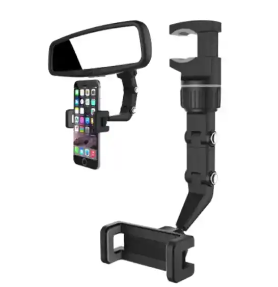 Soporte Multifuncional Para Celular En Retrovisor