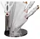 Set De Cuchillos Marmol De Lujo 9 Piezas Qvr09-46 Blanco