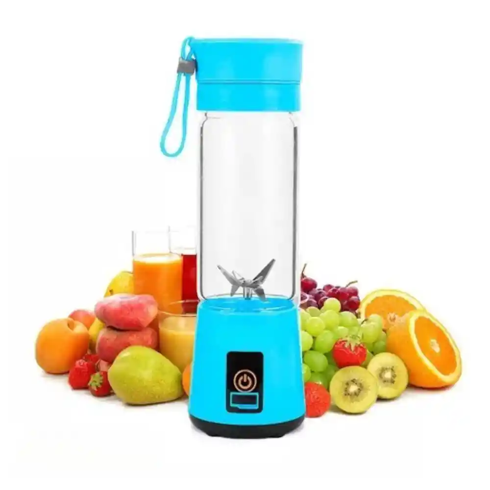 Licuadora Portátil Recargable Para Batidos Y Personal 380ml