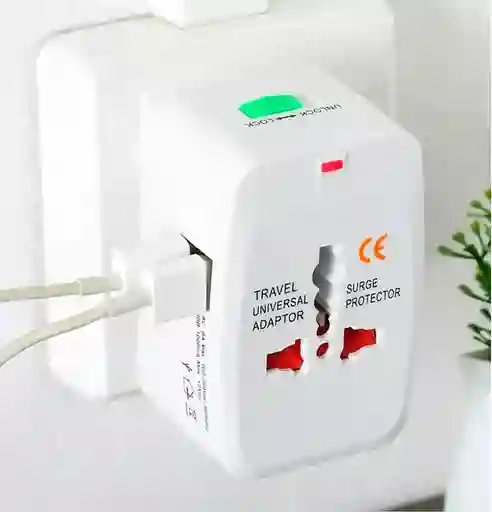 Convertidor, Adaptador Universal Con Puerto De Usb