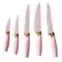 Set De Cuchillos Base Giratoria De Pinguina