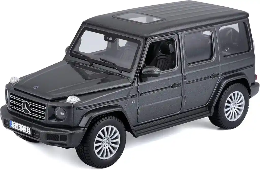 Carro Coleccionable Mercedes Benz G Class Amg Negra 1/41 Original