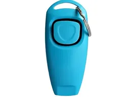 Clicker + Silbato 2 En 1 Para Entrenamiento De Perro/mascotas Azul