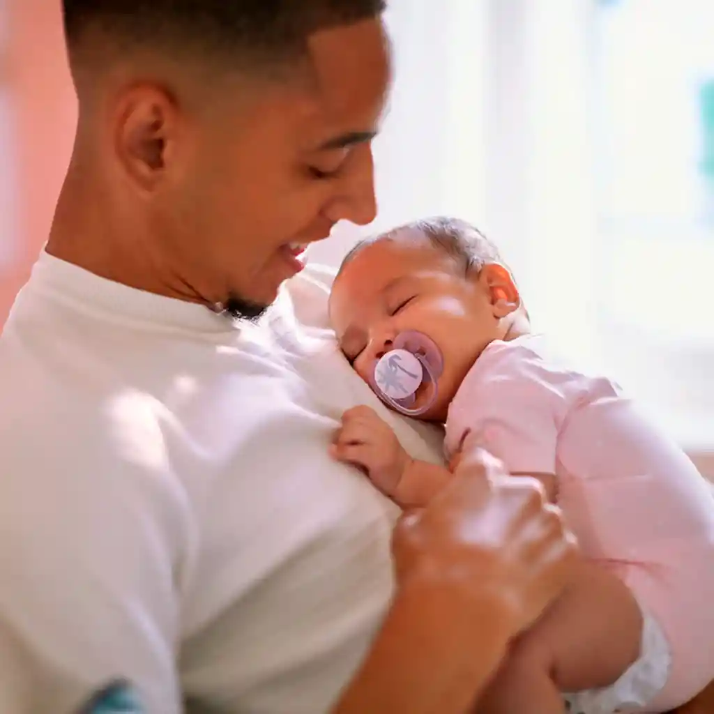Chupa Ultra Soft X2 Palmera Púrpura 0 A 6 Meses, Ideal Para Piel Sensible - Philips Avent