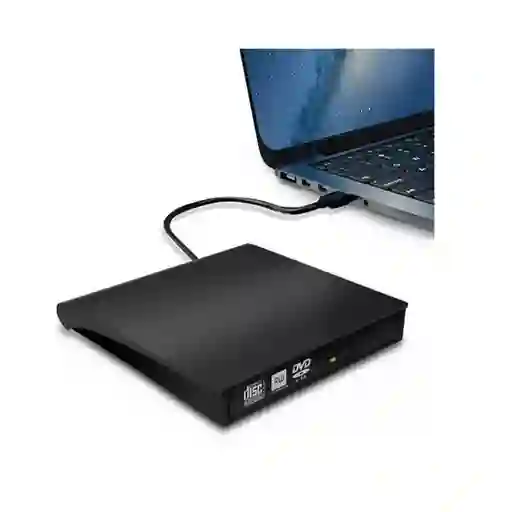 Unidad Cd Dvd Externa Usb 3.0 Alta Velocidad Portátil Lector