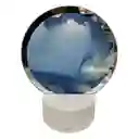 Reloj De Arena Azul Decorativo Con Luz Adorno Casa Mesa Relajante