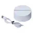 Reloj De Arena Lila Decorativo Con Luz Adorno Casa Mesa Relajante