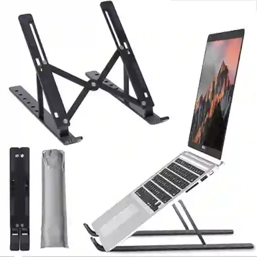Base Soporte Para Portátil Ergonómica/reclinable, 7 Niveles