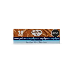 Arequipe Alpina 500 Gr X 10 Un