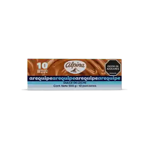 Arequipe Alpina 500 Gr X 10 Un