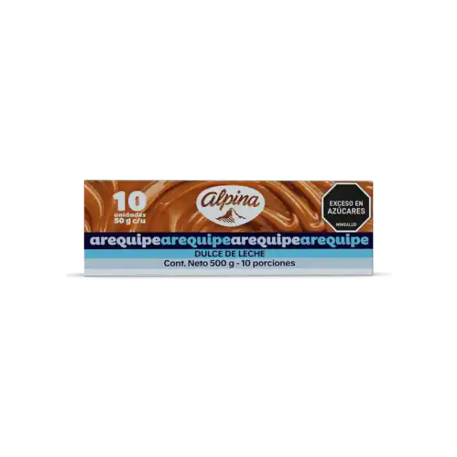 Arequipe Alpina 500 Gr X 10 Un
