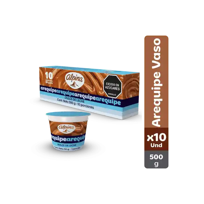 Arequipe Alpina 500 Gr X 10 Un