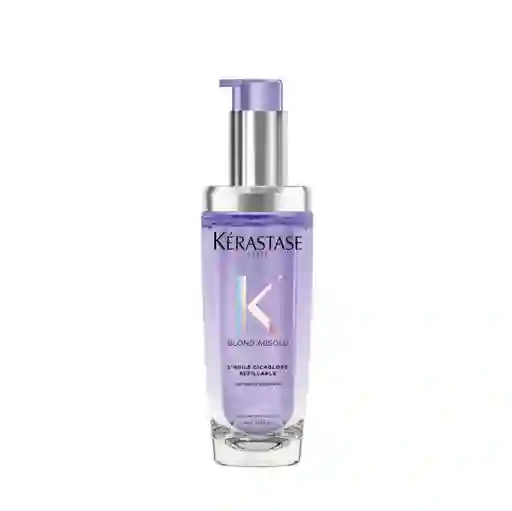 Aceite Fortalecedor E Hidratante Para Cabello Rubio Decolorado Kerastase L´huile Cicagloss – Recargable 75ml