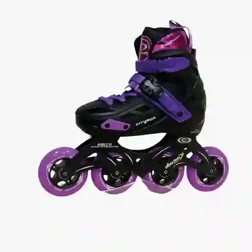 Patines El Deportista Go Rolling Reflex Negro-morado 36-39