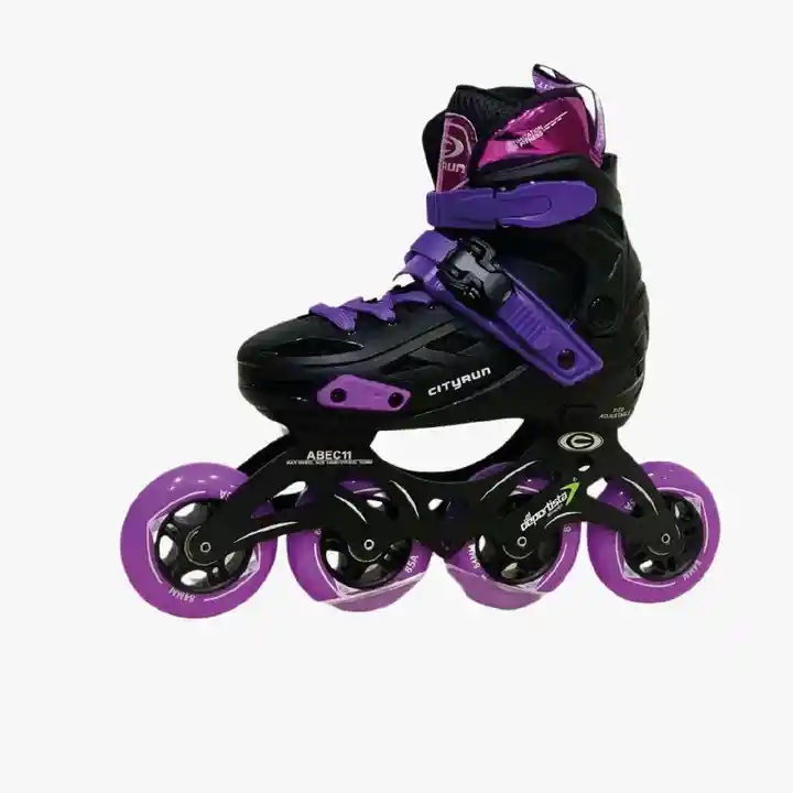 Patines El Deportista Go Rolling Reflex Negro-morado 36-39