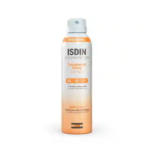 Isdin Fotoprotector Transparent Spray Wet Skin Spf50 250ml