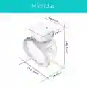 Extractor De Leche Eléctrico Blanco Doble Manos Libres, Con Pantalla Digital Led, Con 3 Modos De Succión Y 9 Niveles De Fuerza, Copa En Silicona Grado Alimenticio, De Capacidad De 6oz O 180ml