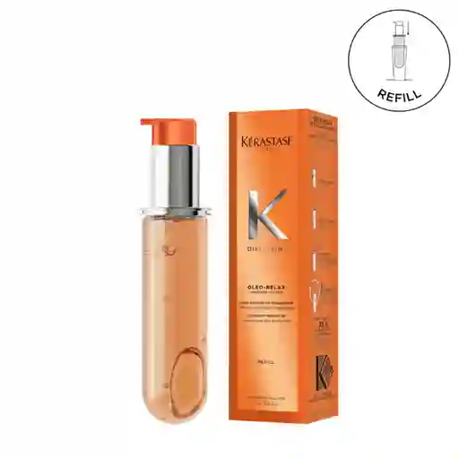 Repuesto Aceite Disciplinante Anti Encrespamiento Para Cabellos Rebeldes Kérastase L´huile Oleo Relax Discipline 75ml
