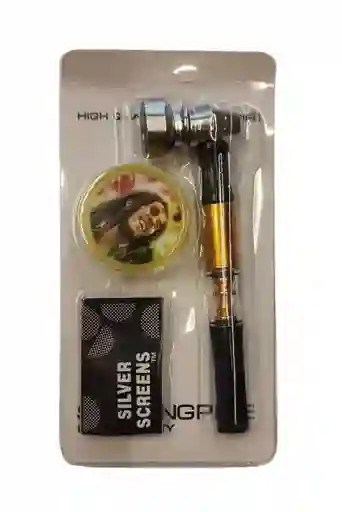 Pipa De Metal + Rascador Mini + Malla