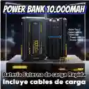 Power Bank 10.000 Reales Carga Turbo / Bateria Externa Celular