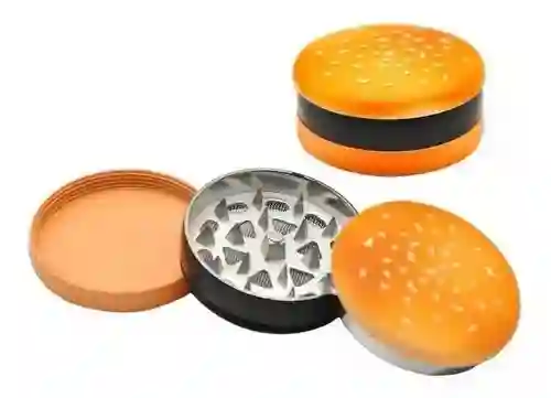 Grinder Rascador Metálico De Hamburguesa 2 Pisos