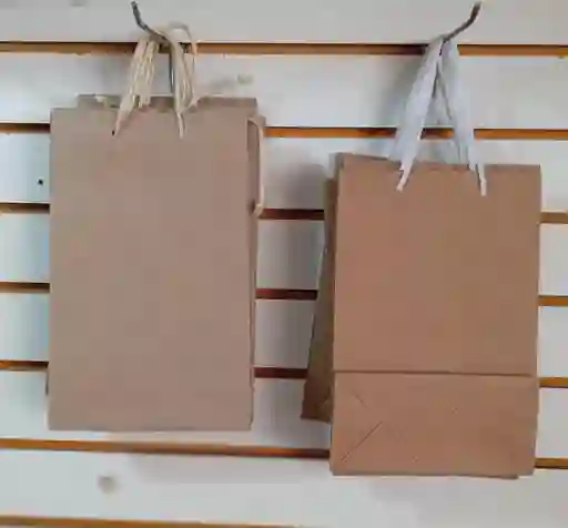 Bolsa Para Regalo Tipo Craft 25 De Largo X 15 De Ancho