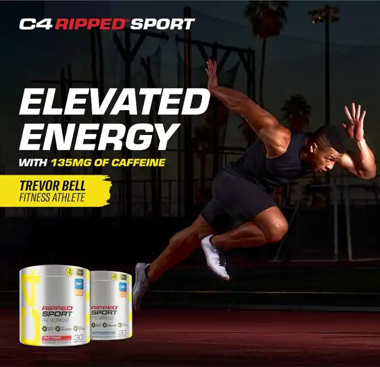 C4 Ripped Sport Pre Entreno Snow Cone 30 Servicios