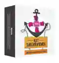 Lubricantes Kit Salvavidas 6u (anal, Estrechabte, Multiorgasmos, Saborizante, Retardante Y Condon)