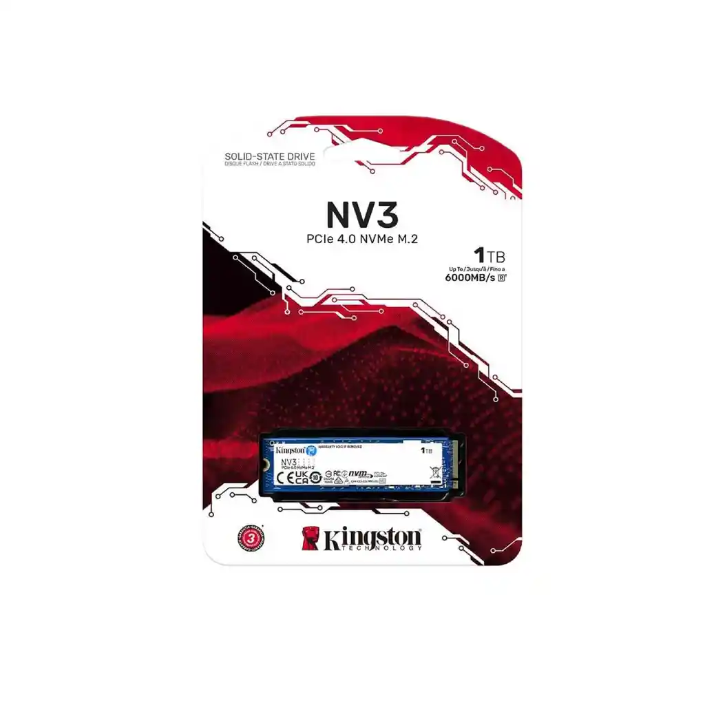 Disco Ssd Kingston M2 Pcie 1tb Snv3s