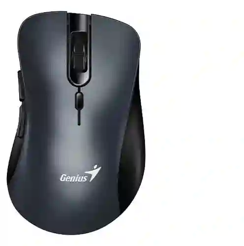 Mouse Genius Ergonómico Inalambrico Silencioso 8100s Gris
