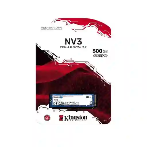 Disco Ssd Kingston M2 Pcie 500gb Snv3s