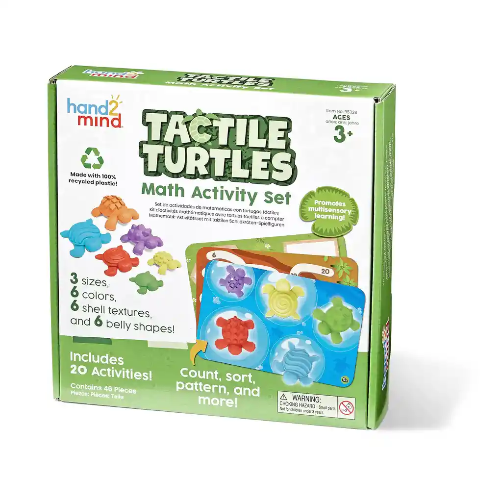 Juego De Actividades Matemáticas De Tortugas Táctiles