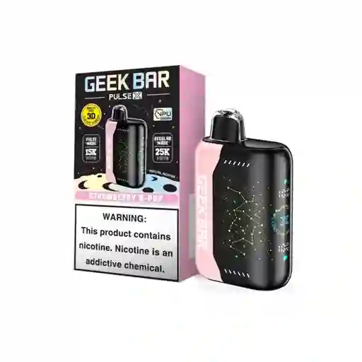 Geek Bar Pulse X 25.000 Pufs, Strawberry B-pop 5%