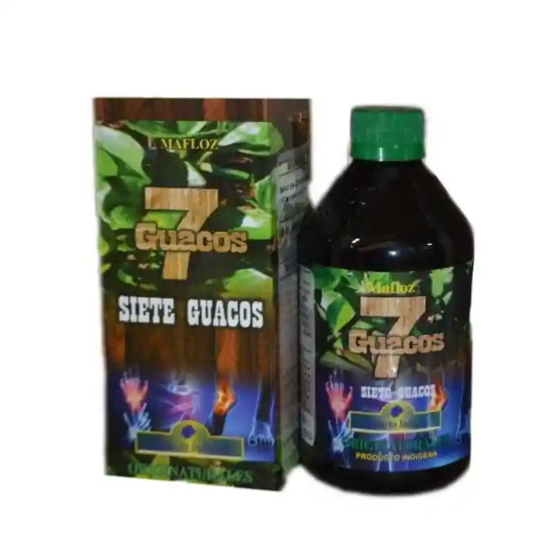 7 Guacos Jarabe 360ml De Mafloz