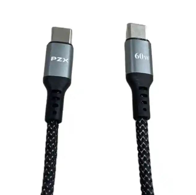 Cable De Carga Pzx Type-c/type-c (pd) V200c