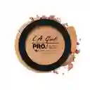 Polvo Compacto L.a Girl Pro Hd High-definition Matte Pressed Powder-tono Warm Honey