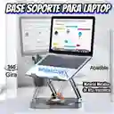 Base Para Portatil / Soporte Portatil / Soporte Giratorio De Aluminio Para Laptop 360° / Base Soporte Portátil Laptop Aluminio Giratoria